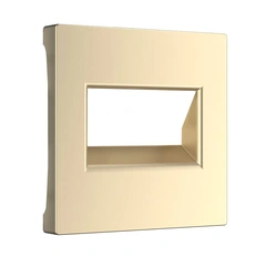 Изображение Накладка для двойной розетки Еthernet RJ-45 (шампань) W1191111